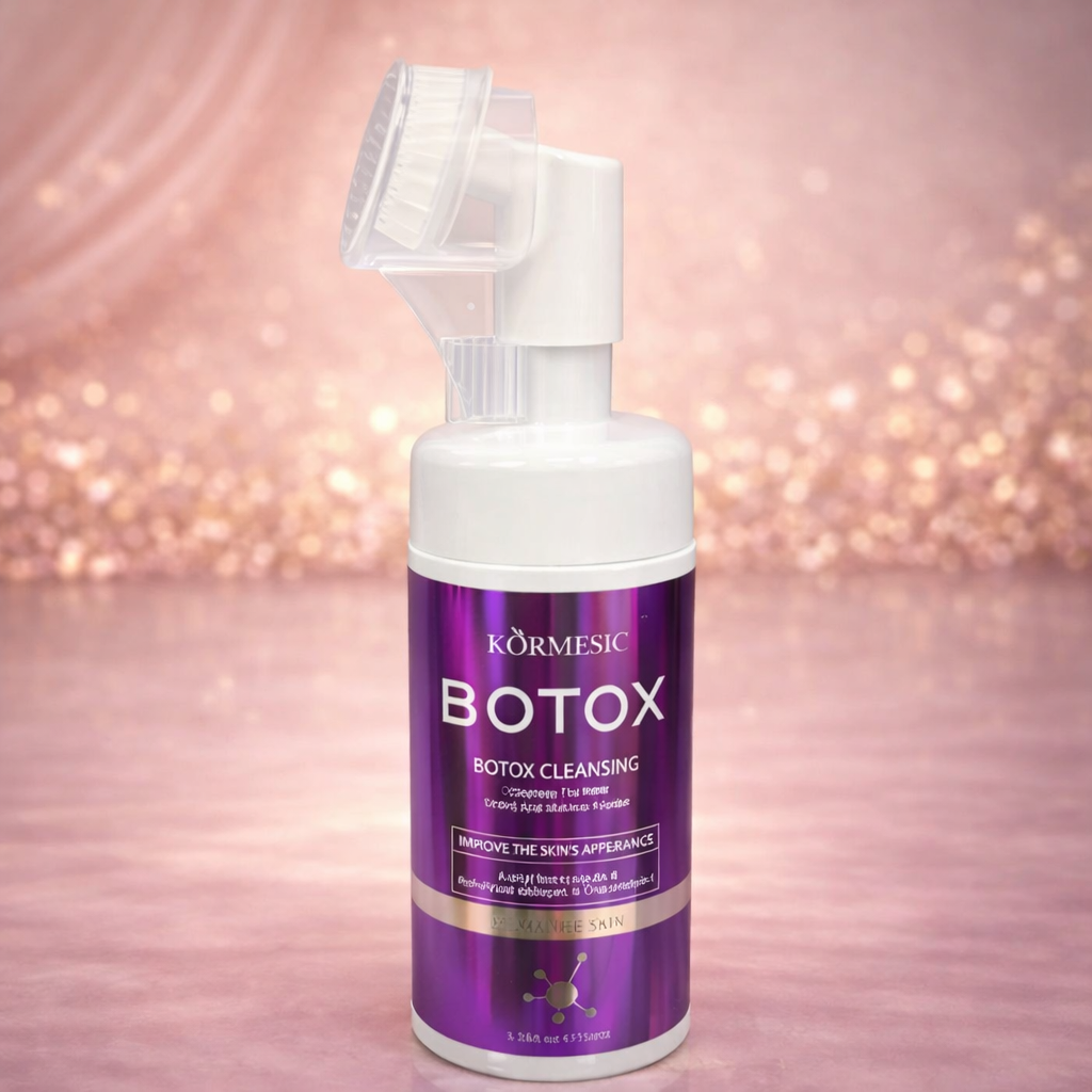 Botox Clean pena za čišćenje lica sa silikonskom četkicom