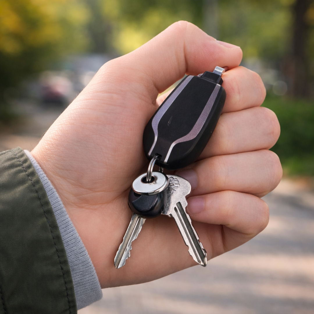 Privesak punjac za iPhone za hitne situacije