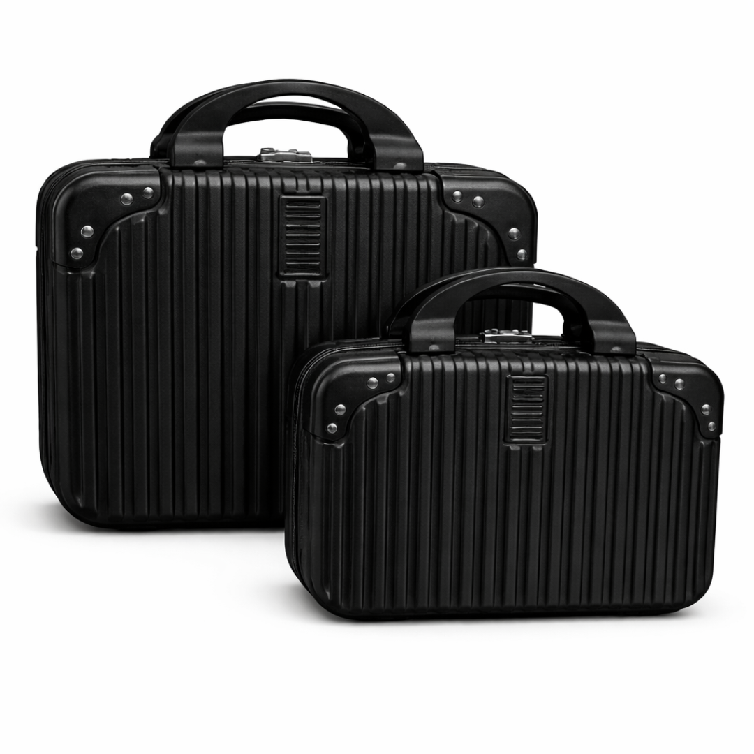 Vanko 1688# mini ABS kofer set u crnoj boji sa dva kofera