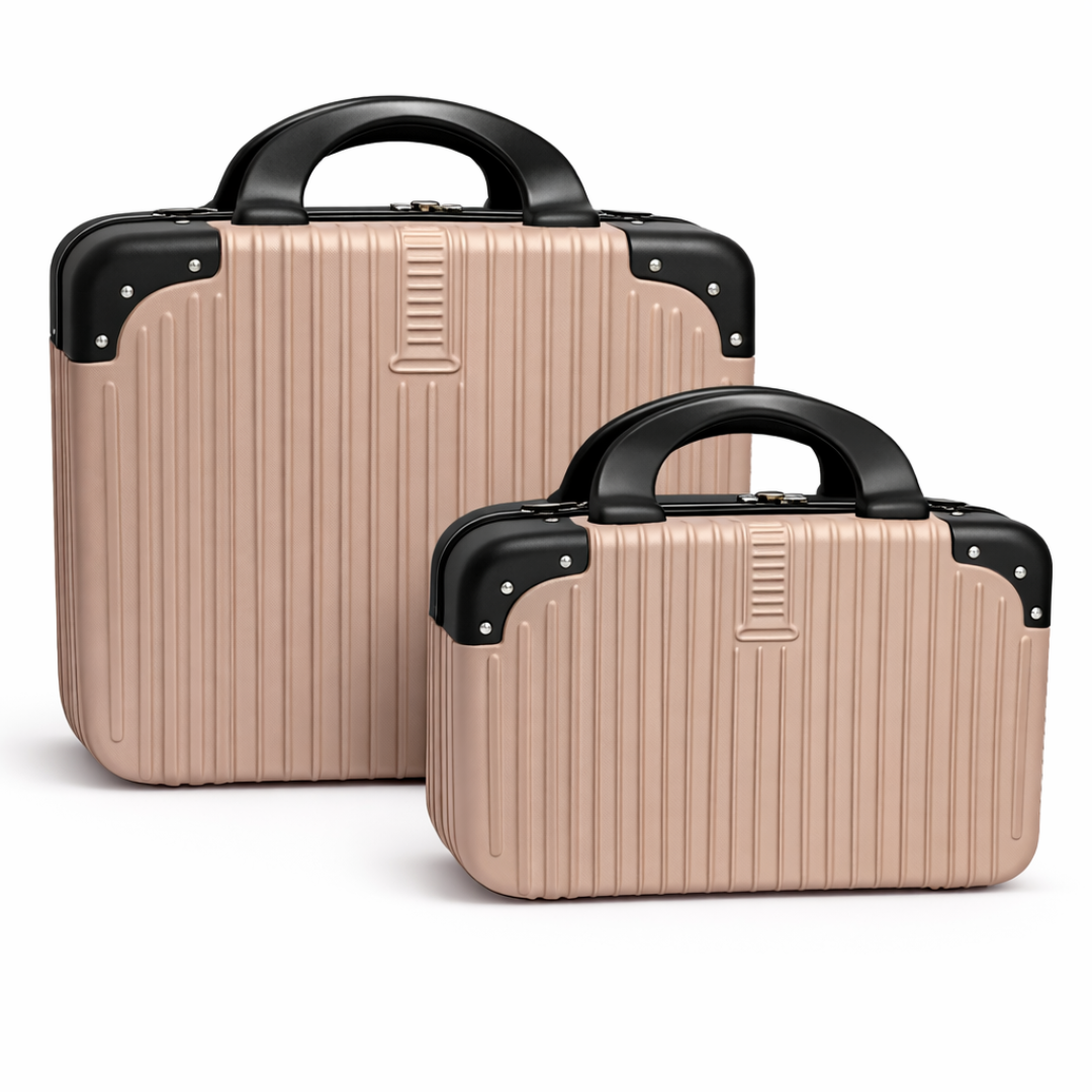 Vanko 1688# mini ABS kofer set u sampanj boji sa dva kofera