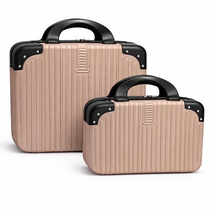 Vanko 1688# mini ABS kofer set u sampanj boji sa dva kofera