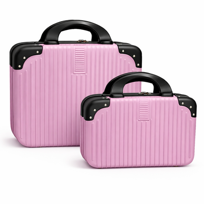 Vanko 1688# mini ABS kofer set u pink boji sa dva kofera