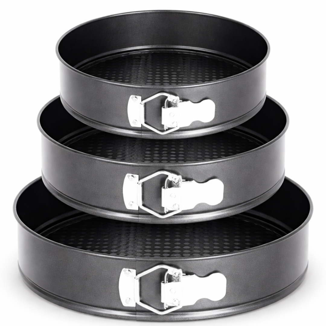 Set 3u1 kalupa za torte sa springform mehanizmom