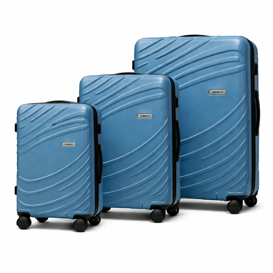 Vanko 619# ABS kofer set u kraljevsko plavoj boji sa tri kofera