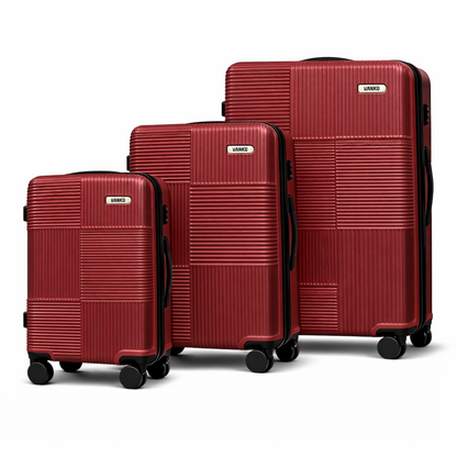 Vanko 620# ABS kofer set u bordo boji sa tri kofera