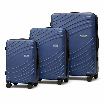 Vanko 619# ABS Kofer Set – 3 Kofera (19”, 23”, 27”)