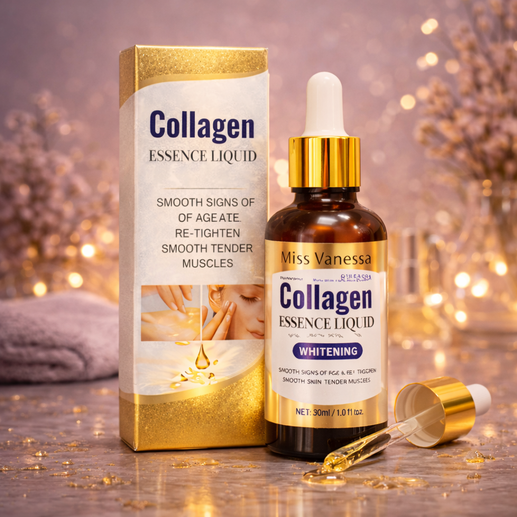 Collagen Glow Serum 30ml – Serum za Zategnut i Blistav Ten