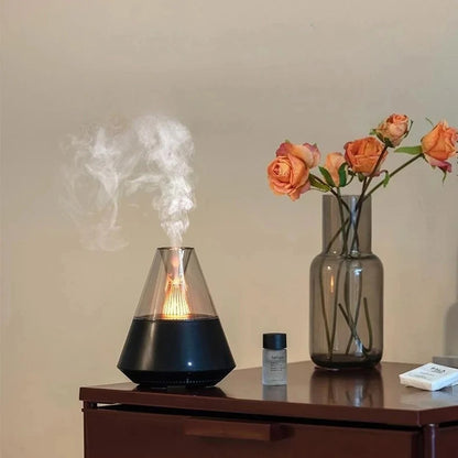 Ovlaživač vazduha sa LED efektom i eteričnim uljima