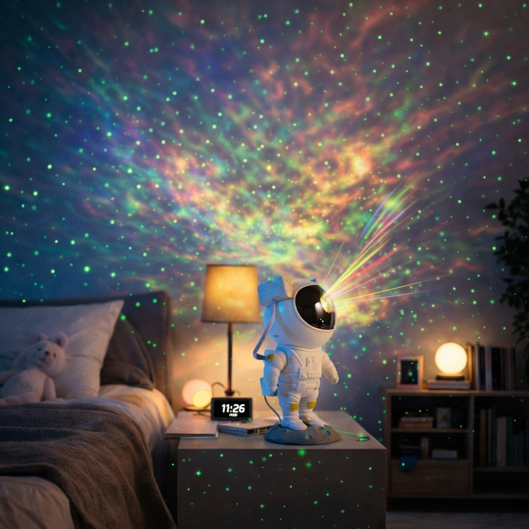 Galaxy svetlosni efekti iz astronaut projektora