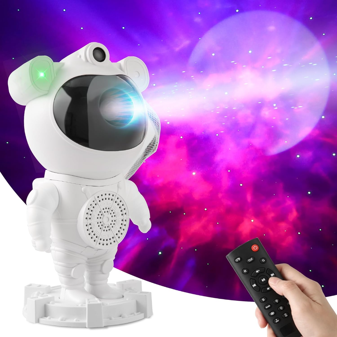 Astronaut LED projektor zvučnik sa svetlosnim efektom