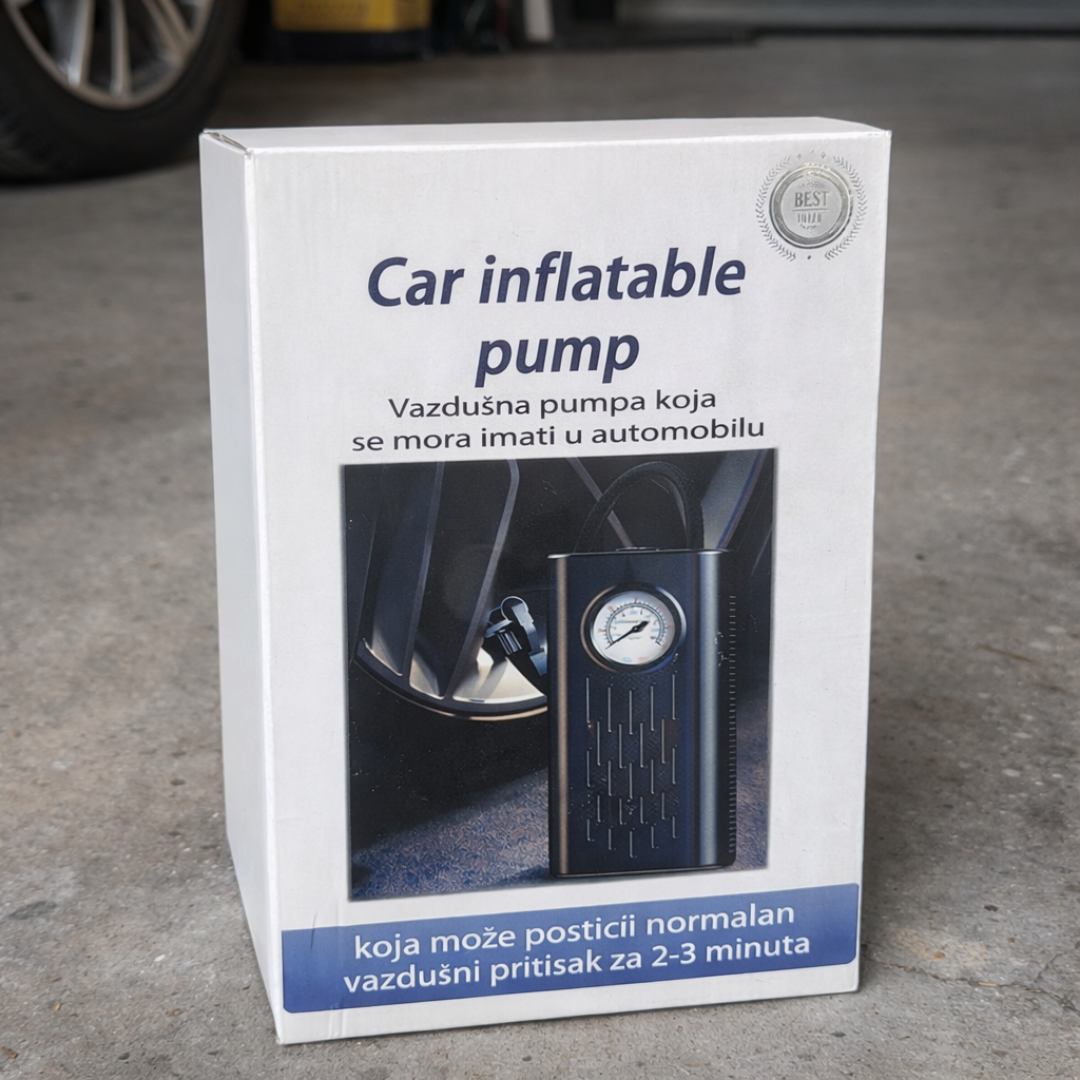 Kompaktna pumpa za gume sa manometrom
