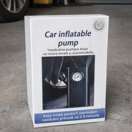 Kompaktna pumpa za gume sa manometrom