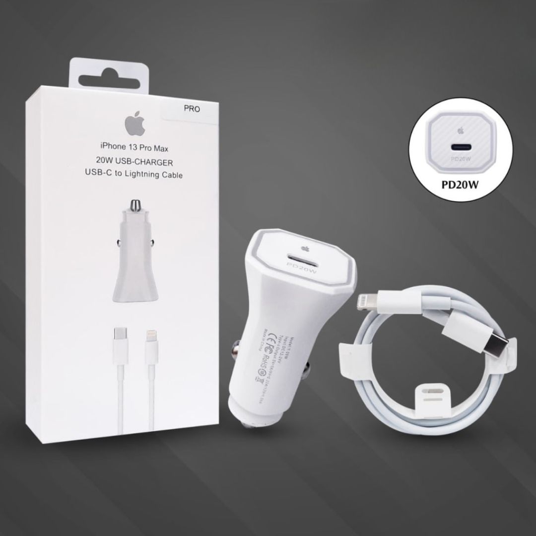 Auto punjac sa USB-C PD 20W za brzo punjenje iPhonea