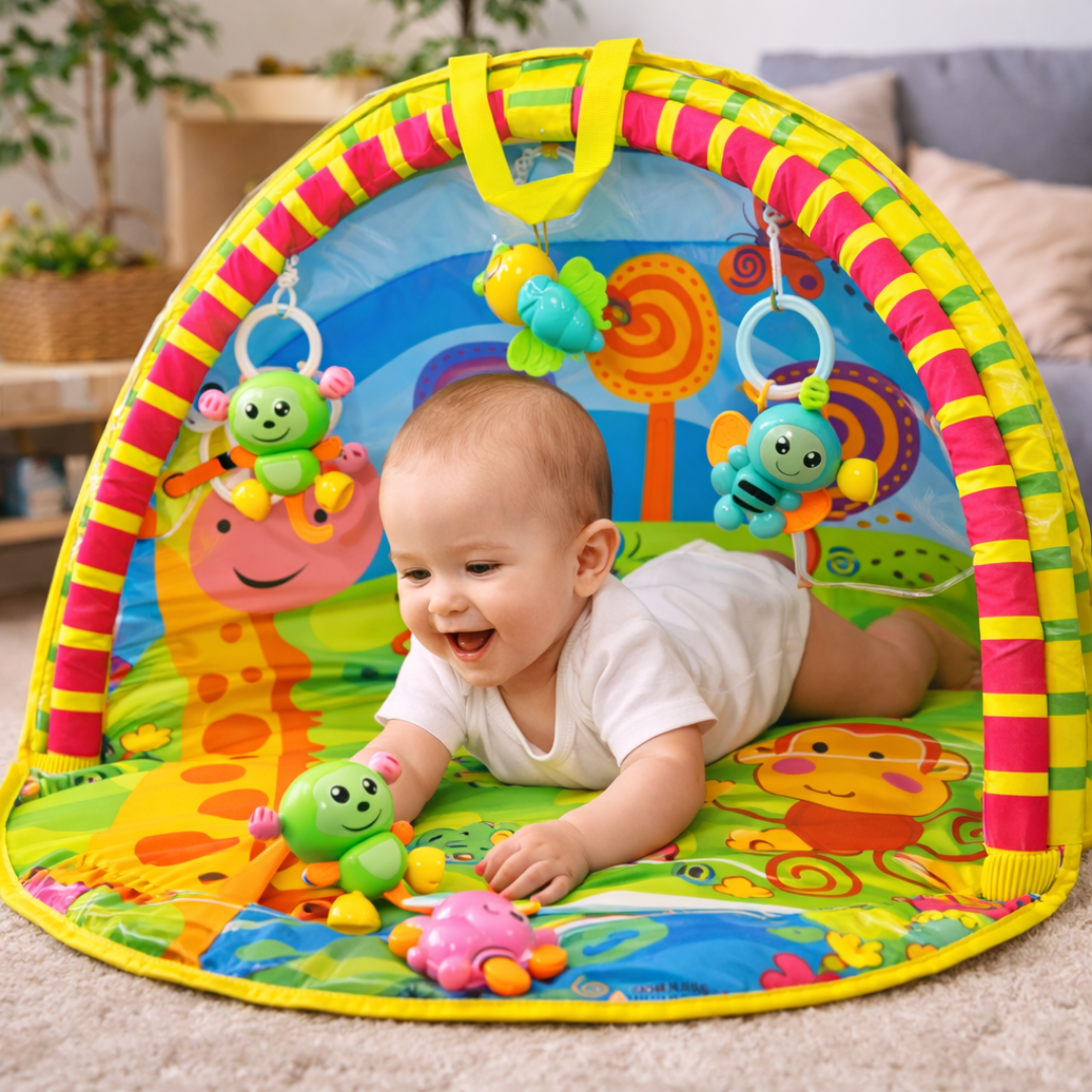 Sarena podloga za igru za bebe