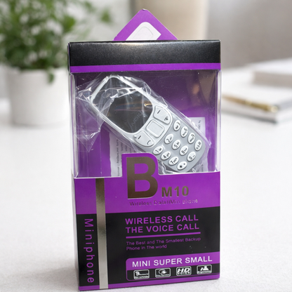 BM10 mini mobilni telefon u pakovanju