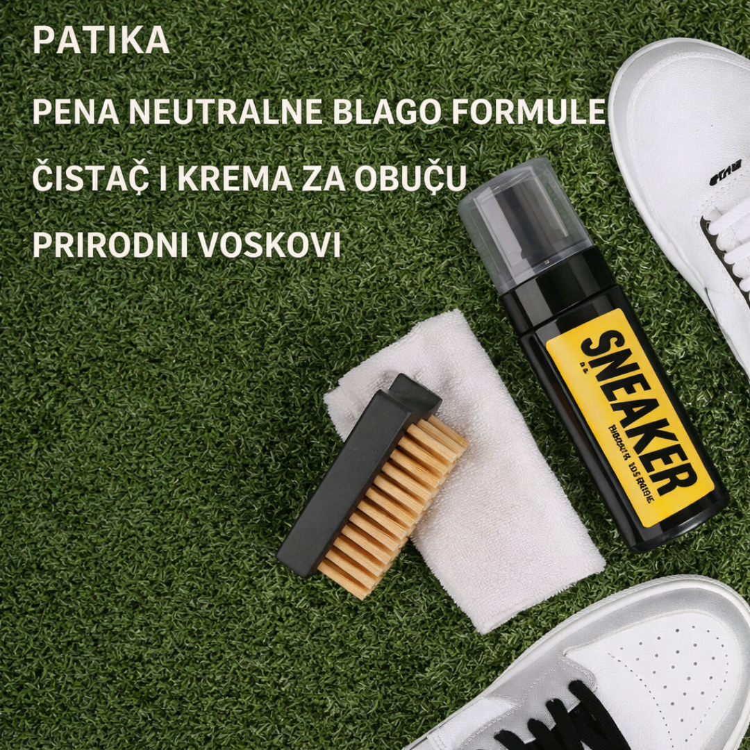 Cetka sa mekanim vlaknima za ciscenje patika