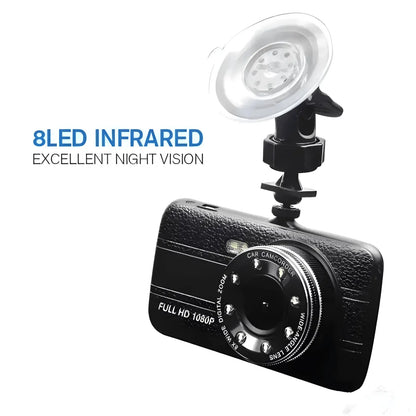 Dashcam sa 4-inčnim IPS ekranom i noćnim vidom