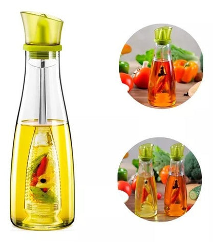 Elegantna staklena boca za ulje i sirće 500ml