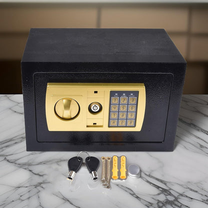 Elektronski sef sa PIN kodom i sigurnosnim ključevima