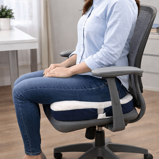 Ortopedski jastuk za udobno sedenje u kancelariji