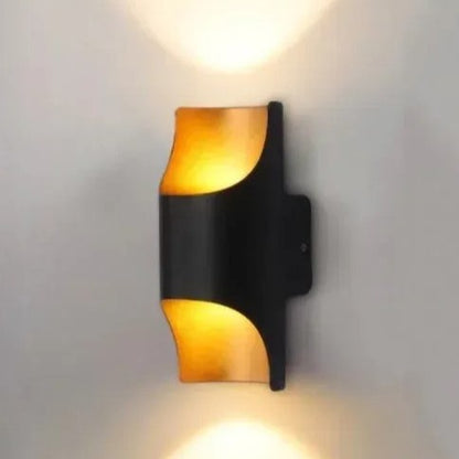 Moderna crna fasadna lampa 3000K