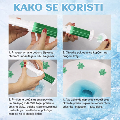 Gel za ciscenje WC solje koji uklanja kamenac i mirise
