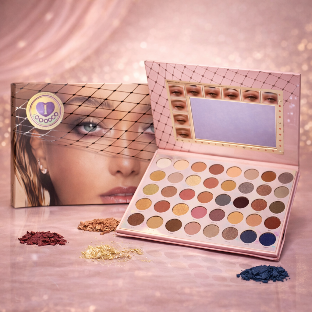 Glam paleta senki za oči sa mat i shimmer nijansama