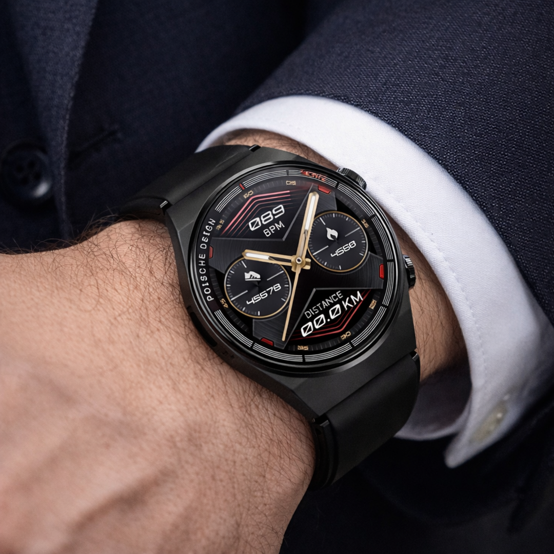 Smartwatch HW23 Max prikazan tokom sportskih aktivnosti