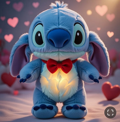 Plišani Stitch koji diše – Interaktivna igračka za umirivanje