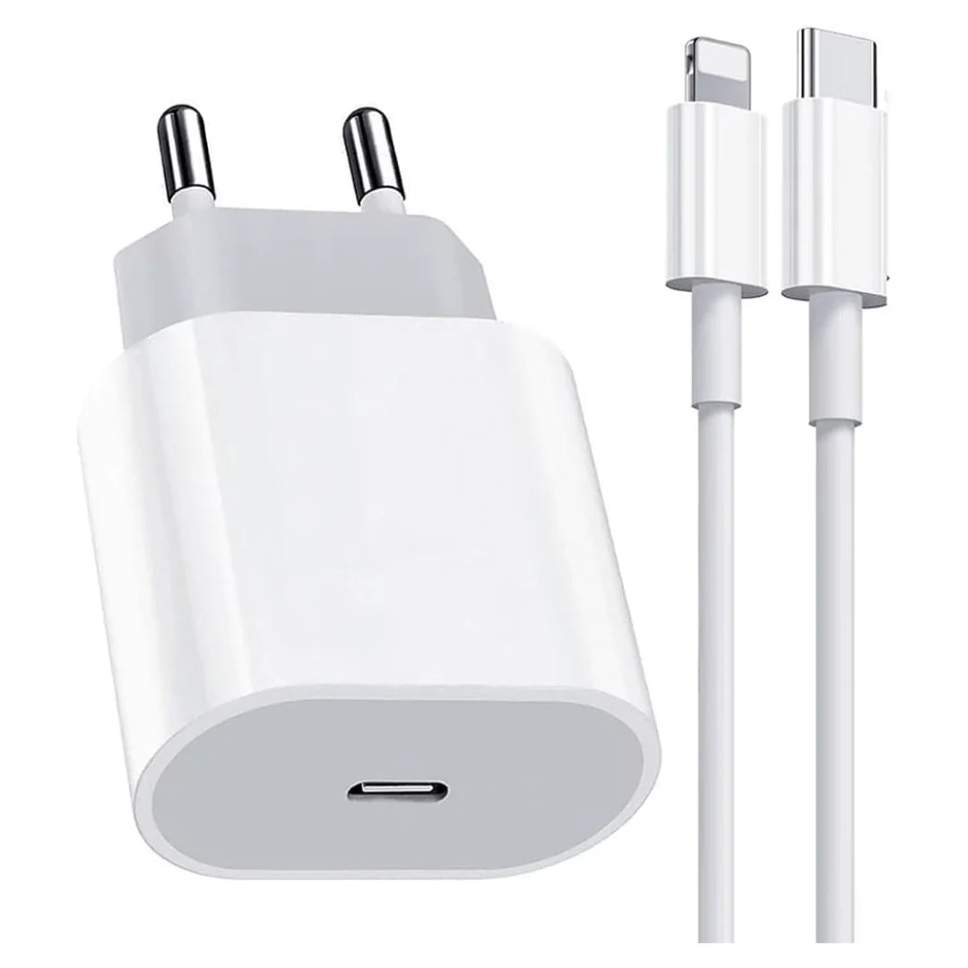 iPhone 25W punjač – adapter i USB-C to Lightning kabl