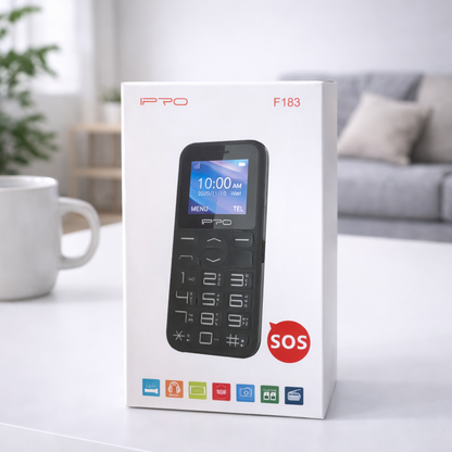 Telefon sa velikim tasterima za starije osobe IPRO F183