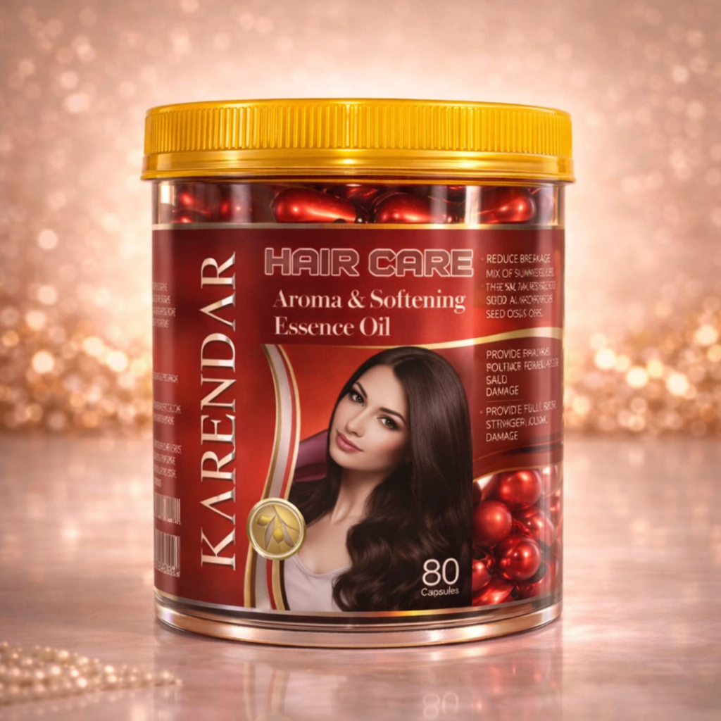 Keratin kapsule sa uljem za obnovu i sjaj kose