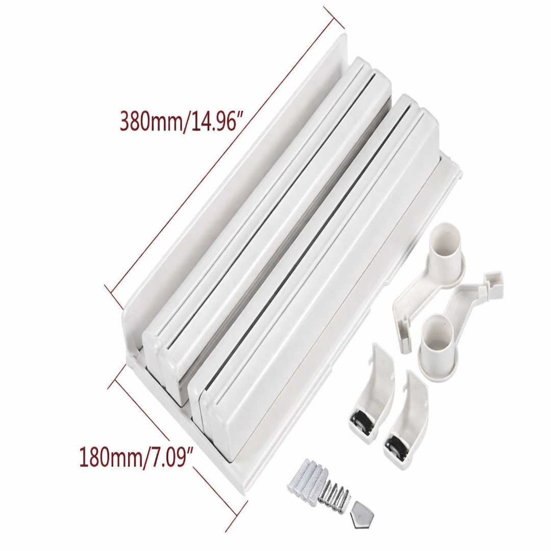 Držač folije i papirnih rolnica montiran na zid