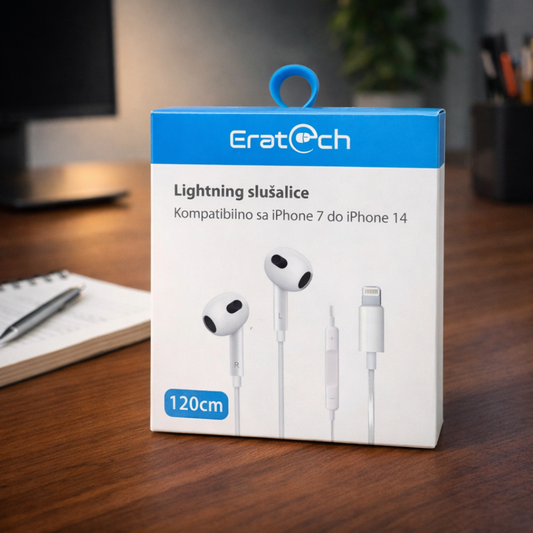 Lightning slusalice za iPhone telefone