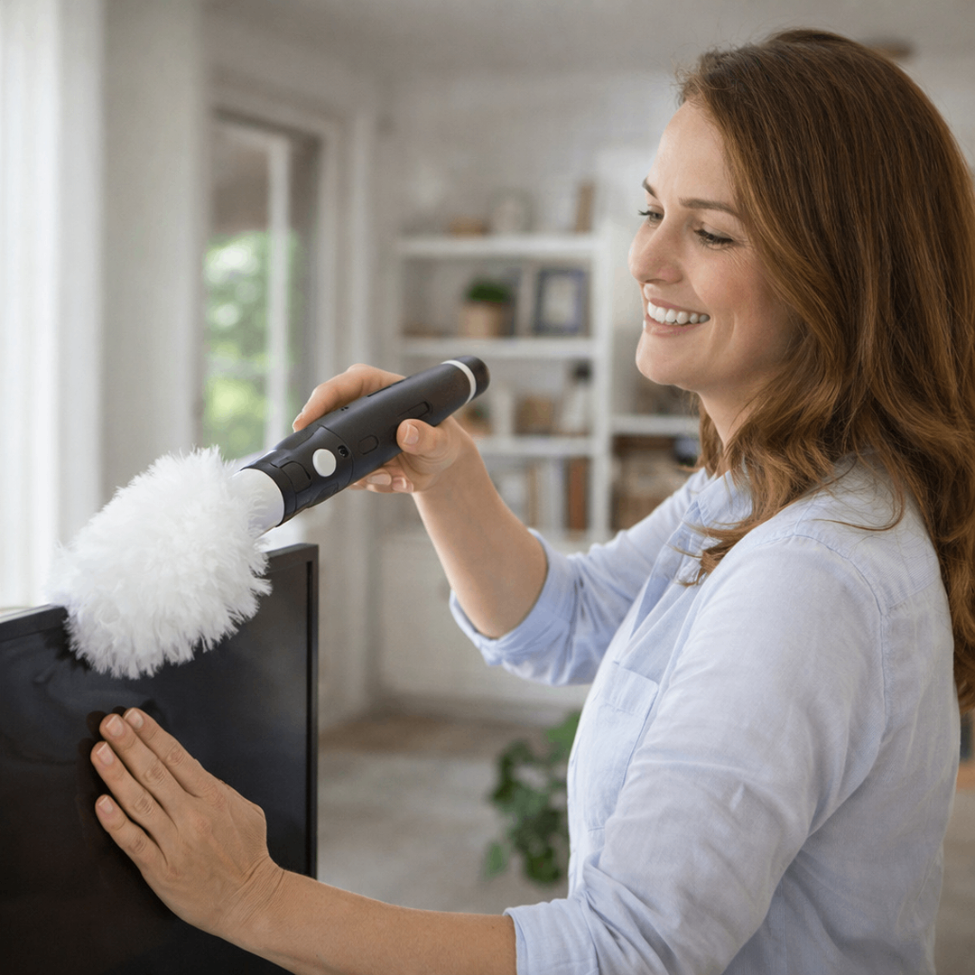 Detalj mekanih dlačica četke za brisanje