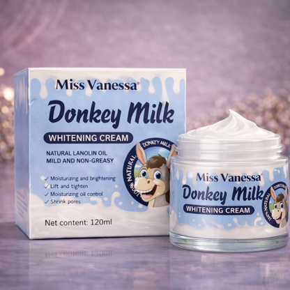 Milk Glow Donkey hidratantna krema za lice sa glow efektom