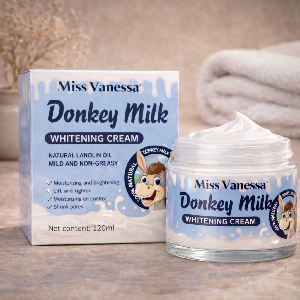 Milk Glow Donkey hidratantna krema za lice sa glow efektom