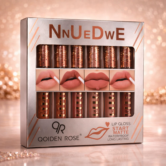 Nude Matte set mat sjajeva za usne u više nijansi