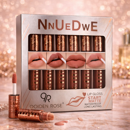 Nude Matte set mat sjajeva za usne u više nijansi