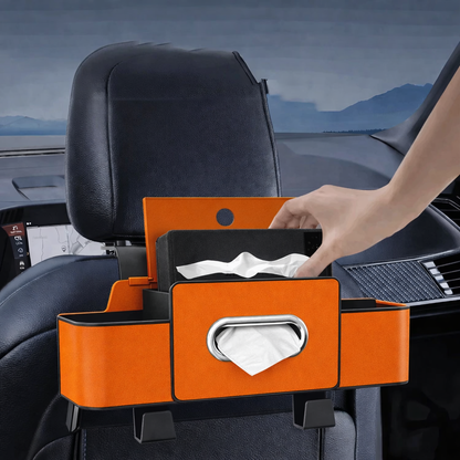 Organizer za auto sedište sa više džepova za organizaciju stvari u automobilu
Praktičan organizer montiran na naslon sedišta u automobilu
Auto organizer za odlaganje telefona, flašica i sitnica
Organizer za auto sedište koji pomaže da automobil ostane uredan
