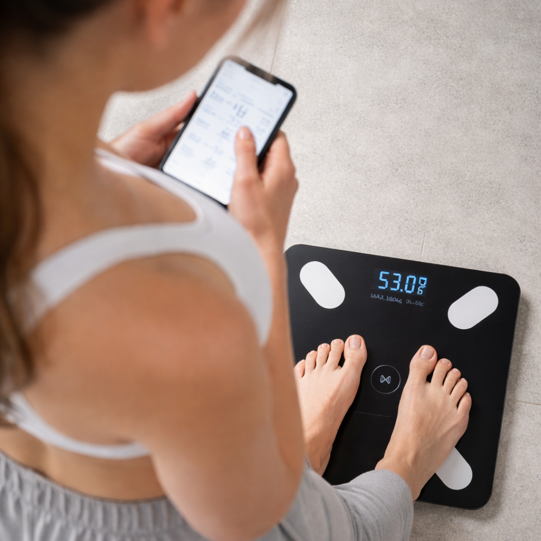 Digitalna vaga sa LCD ekranom i senzorima