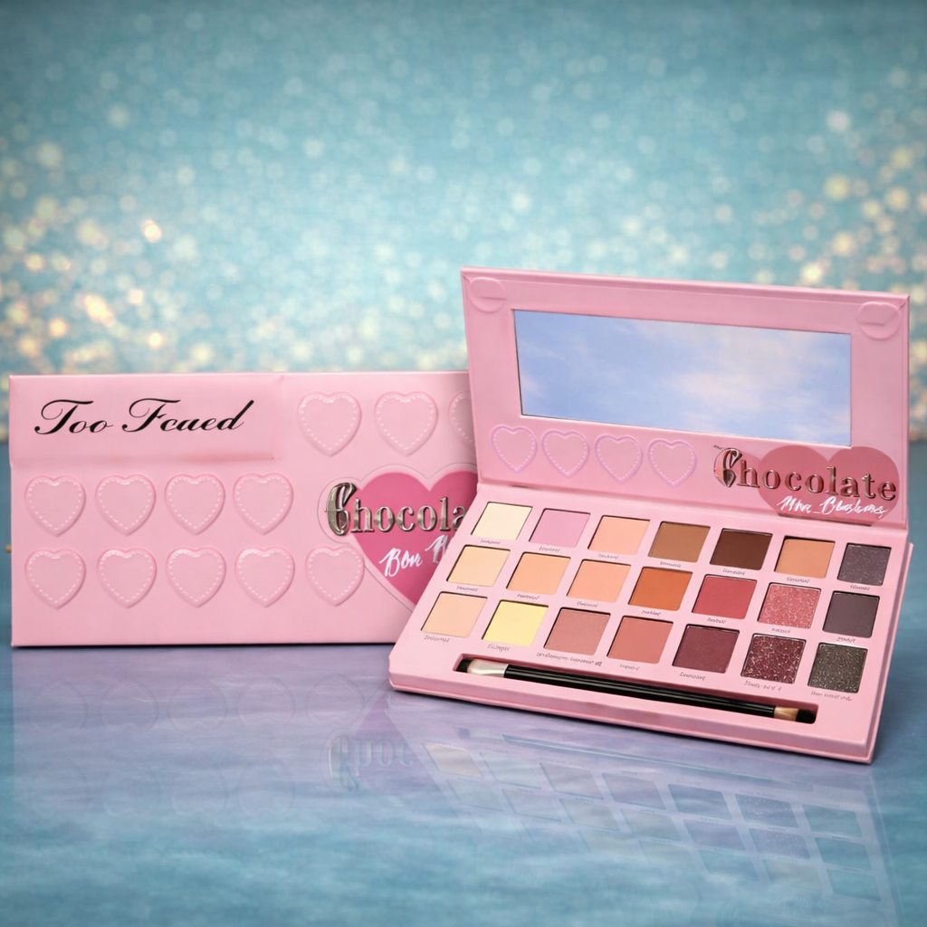 Pink Chocolate Glam paleta senki sa nude i roze nijansama