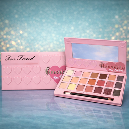 Pink Chocolate Glam paleta senki sa nude i roze nijansama