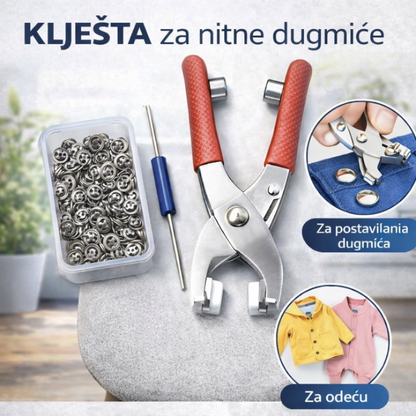 Rucni nitovnik sa setom zakivaka