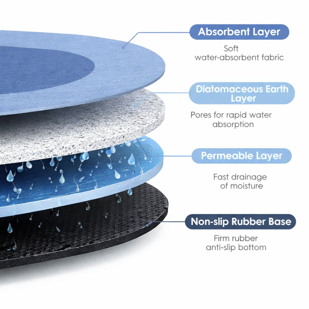 SilikoDry podloga za kuhinjske površine