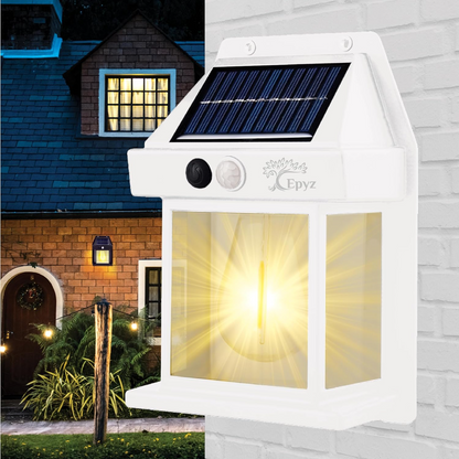 LED solarna svetla za dvorište noću