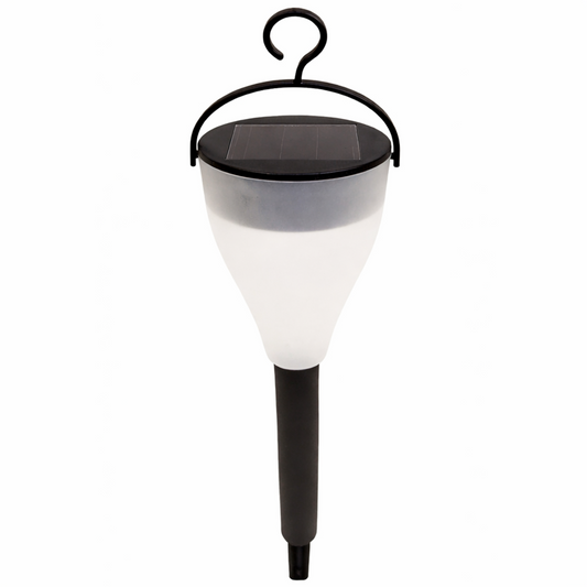 Solarne lampe duž baštenske staze