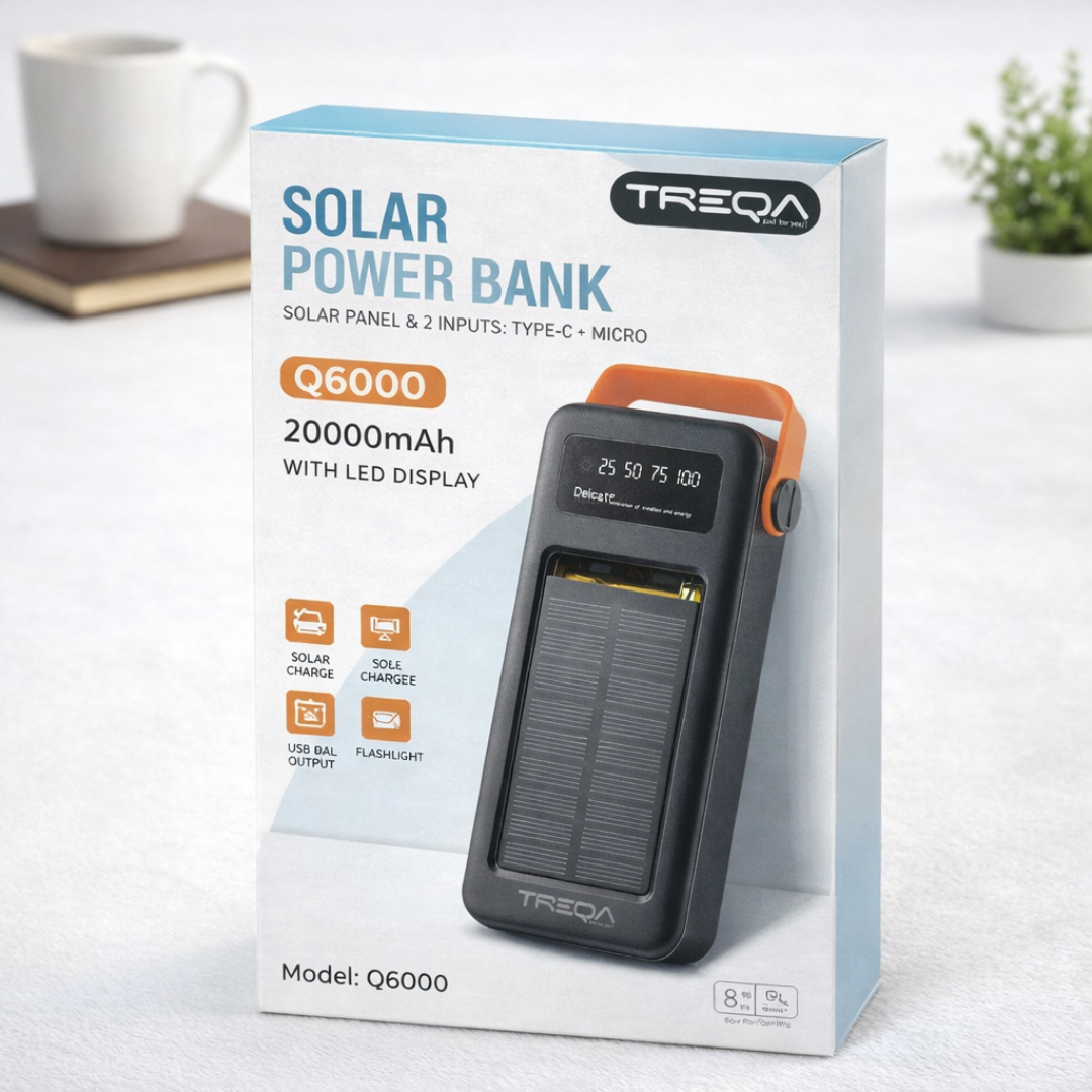 Veliki 20000mAh solarni power bank za punjenje uredjaja