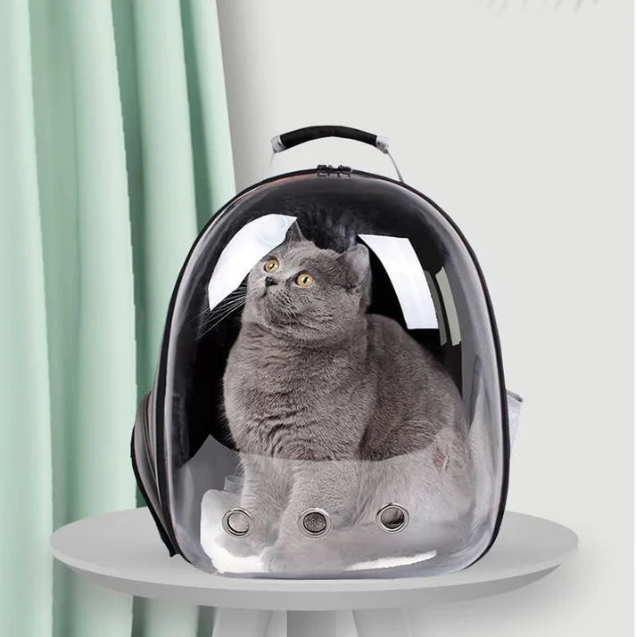 Transparentni ranac nosiljka za macu sa bubble prozorom (do 8 kg)