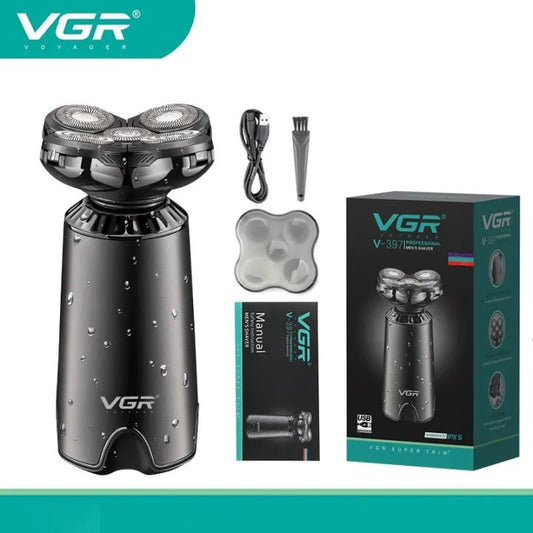 VGR V-397 vodootporni aparat za brijanje sa 5D rotirajućim glavama